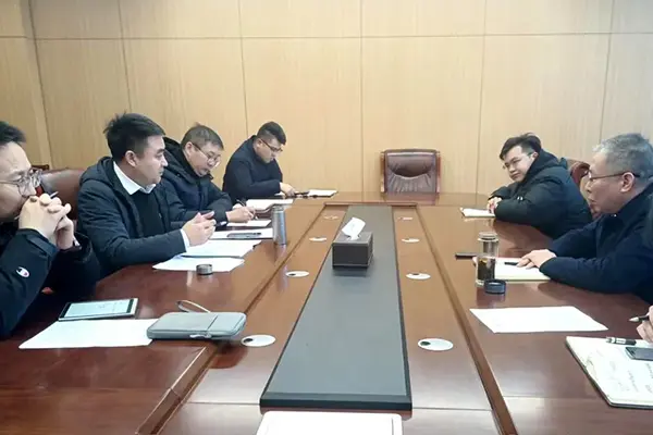萧县人民政府与我司召开推进异质结硅片项目建设座谈会